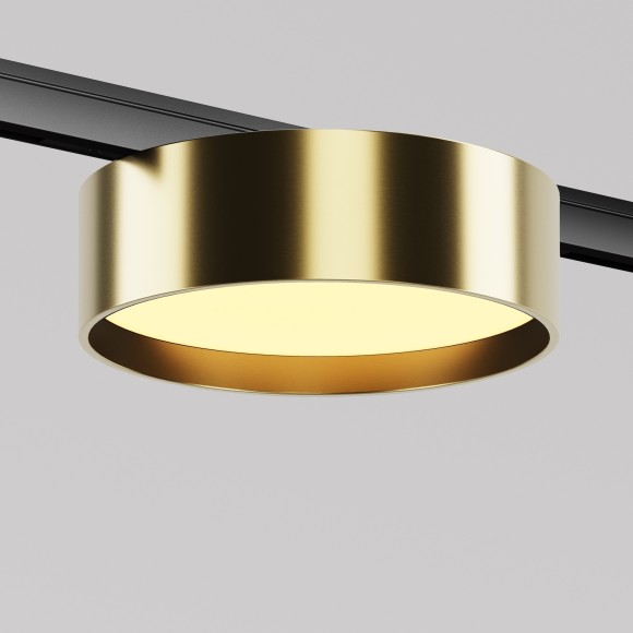 TR189-1-12W2.7K-BBS Ультратонкий трековый диммируемый по TRIAC 0/1-10V магнитный светодиодный светильник Maytoni Levity CRI90+ 2700К 630Лм 100° 12Вт