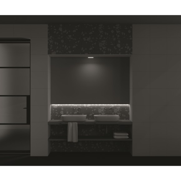 TR080-1-6W3K-W Трековый магнитный светодиодный светильник Maytoni Radity 48V CRI90+ 3000К 450Лм 120° 6Вт