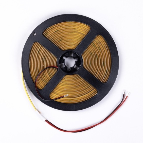 A2432008-03-6K Светодиодная лента 24В 10Вт/м 850Лм/м 6000К  CRI 90+ 8мм COB 320шт/м 5м IP20