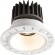 Crystal Lux CLT 083C1 WH 3000K 1400/003 Бесконтурный встраиваемый в ГКЛ светильник, круглый белый, диаметр отверстия в потолке 71мм, светодиодный 12Вт 3000К 1200Лм 24° CRI90 UGR<17