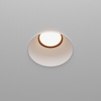 Crystal Lux CLT 083C1 WH 3000K 1400/003 Бесконтурный встраиваемый в ГКЛ светильник, круглый белый, диаметр отверстия в потолке 71мм, светодиодный 12Вт 3000К 1200Лм 24° CRI90 UGR<17