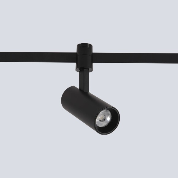 Crystal Lux CLT 0.37 003 9W BL SMART 1409/390 Черный трековый светильник-спот направленного света, для гибкой трек системы TRACE, SMART 9Вт 680Лм 36°CRI90 2700-6500К IP20 48V