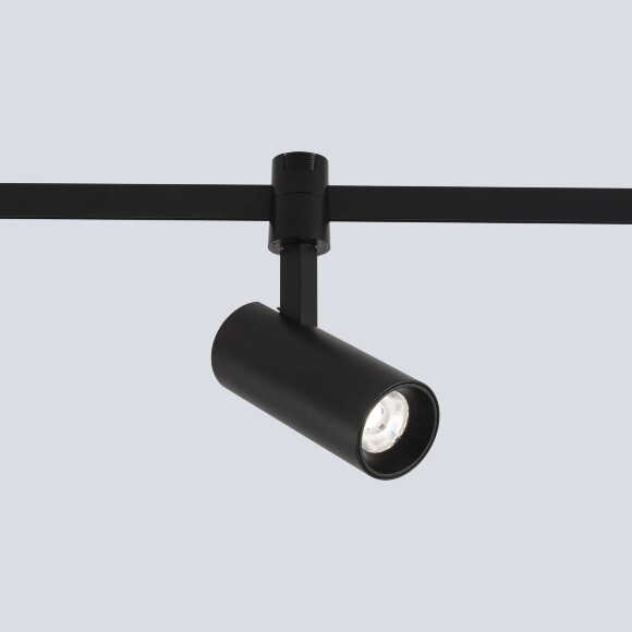 Crystal Lux CLT 0.37 003 9W BL SMART 1409/390 Черный трековый светильник-спот направленного света, для гибкой трек системы TRACE, SMART 9Вт 680Лм 36°CRI90 2700-6500К IP20 48V