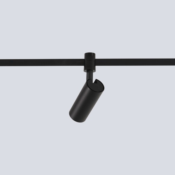 Crystal Lux CLT 0.37 003 9W BL SMART 1409/390 Черный трековый светильник-спот направленного света, для гибкой трек системы TRACE, SMART 9Вт 680Лм 36°CRI90 2700-6500К IP20 48V