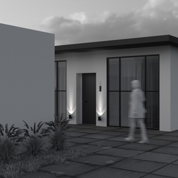 Уличный настенный светильник Outdoor O514WL-L15B3K Уличный настенный светильник Outdoor O514WL-L15B3K