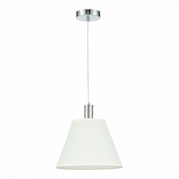 SLE111303-01 Подвес Хром/Белый E27 1*60W MONZA