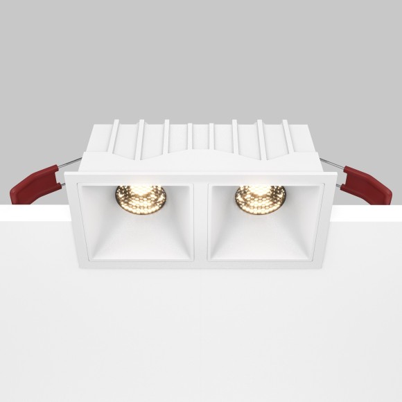 Встраиваемый светильник Maytoni DL043-02-10W3K-SQ-W Alfa LED светодиодный LED 20W Встраиваемый светильник Maytoni DL043-02-10W3K-SQ-W Alfa LED светодиодный LED 20W