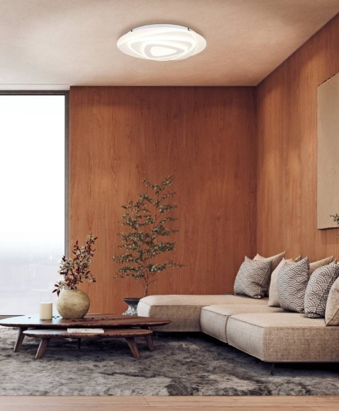 900864 EGLO PALAGIANO Светодиодный потолочный светильник 21Вт 3100Лм 4000К D380, сталь, пластик, сатинированный белый