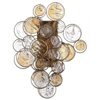 Бра Crystal Lux DESEO AP2 GOLD