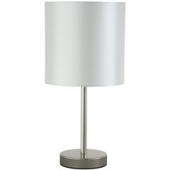 Настольная лампа Crystal Lux SERGIO LG1 NICKEL Настольная лампа Crystal Lux SERGIO LG1 NICKEL