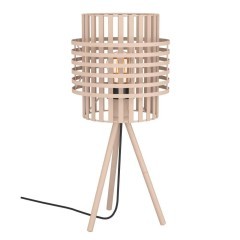 390148 OLTAMAR OLTAMAR Настольная лампа с механическим выключателем, 1xE27, металл, коричневый