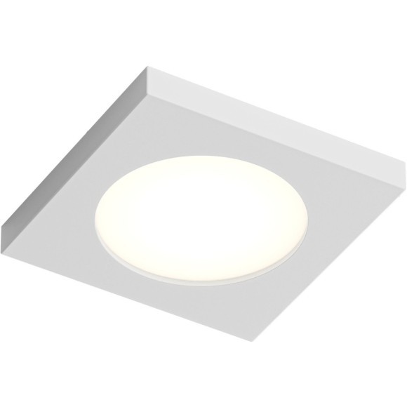 DK3014-WH Встраиваемый светильник влагозащищенный IP44 макс 50Вт GU10 белый алюминий