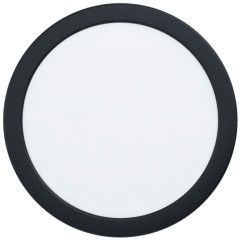 99145 Светодиодный встраиваемый светильник FUEVA 5, 17W (LED), ?216, ET26, 2000lm, 3000K, сталь, черный 99145 Светодиодный встраиваемый светильник FUEVA 5, 17W (LED), ?216, ET26, 2000lm, 3000K, сталь, черный