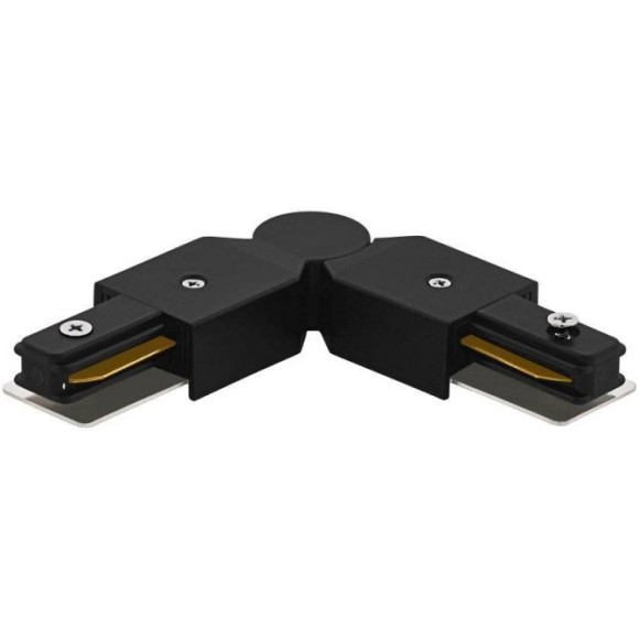 99747 Соединитель электрически (коннектор) для шинопровода для трекового светильника, пластик, черный