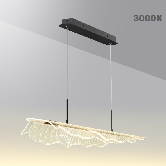 Светильник подвесной диммируемый, в комплекте пульт ДУ IP20 LED 36W 3000К-6000К 3500Лм Novotech FOGLIO 359323