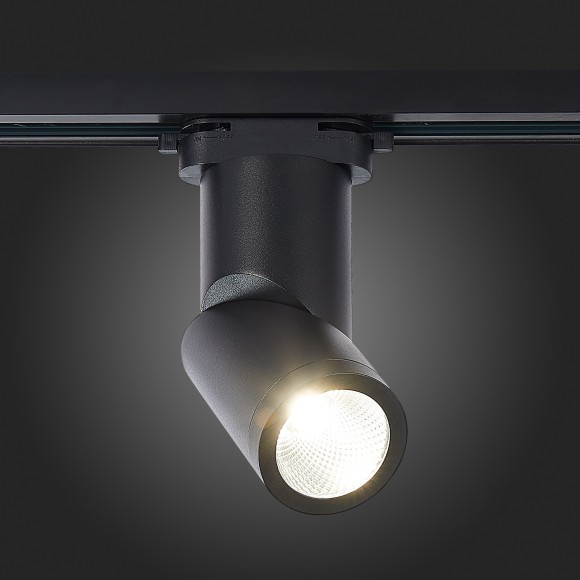 ST650.446.10 Однофазный двужильный светодиодный трековый светильник ST Luce 4000К 800Лм CRI90+ 38° 10Вт