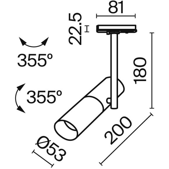 Однофазный двужильный трековый светильник Maytoni Unity TR005-1-GU10-BG Elti под сменную лампу GU10 Однофазный двужильный трековый светильник Maytoni Unity TR005-1-GU10-BG Elti под сменную лампу GU10