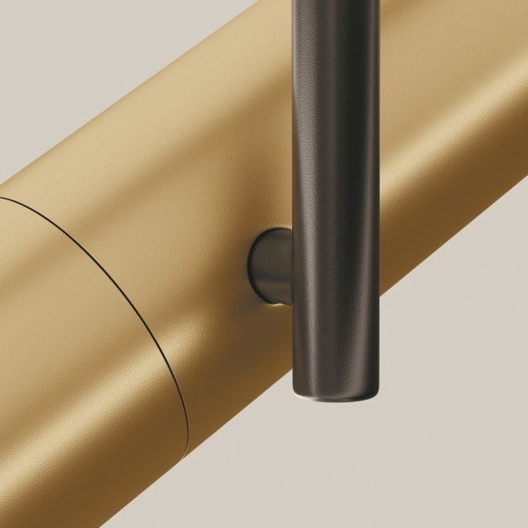 Однофазный двужильный трековый светильник Maytoni Unity TR005-1-GU10-BG Elti под сменную лампу GU10 Однофазный двужильный трековый светильник Maytoni Unity TR005-1-GU10-BG Elti под сменную лампу GU10