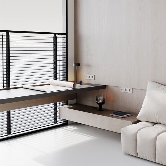 VLS060203 Розетка компьютерная двойная RJ45+RJ45 категории 6Е (для проводов CAT5-CAT6 до 10 Гбит/сек) кашемирового цвета VOLTUM S70 (кашемир)