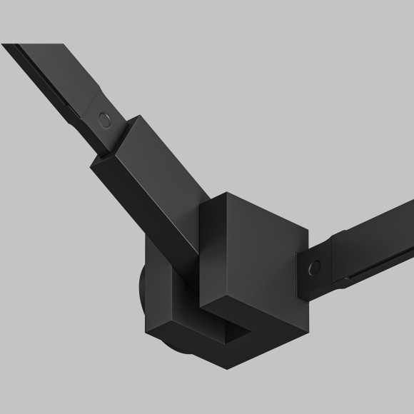 Коннектор вертикальный шарнирный Denkirs AIR TR5213-BK