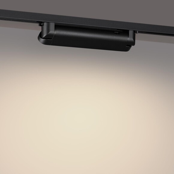Novotech ITER 359792 Черный однофазный двухжильный трековый светильник длиной 46см, поворотный плафон, с CCT переключением цветовой температуры LED 24Вт 2032Лм CRI≥90 113° 2700-3200-4000К IP20 220V