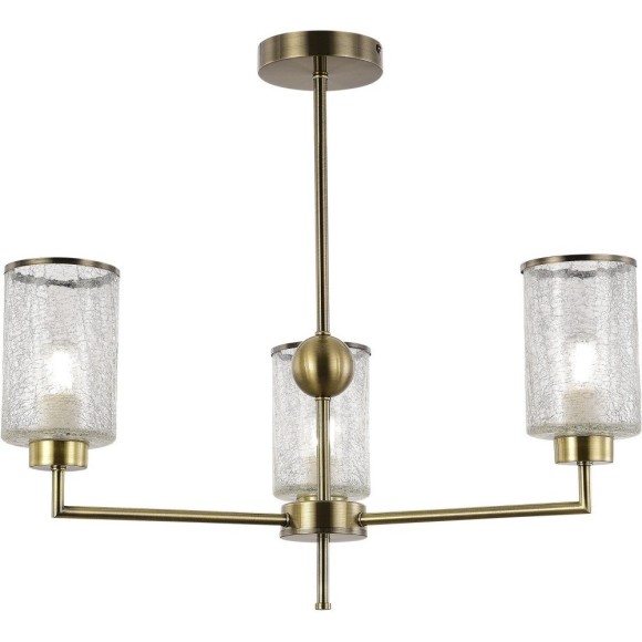 SLE1046-302-03 Светильник потолочный Бронза/Прозрачный E27 3*60W VESTRE