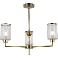 SLE1046-302-03 Светильник потолочный Бронза/Прозрачный E27 3*60W VESTRE