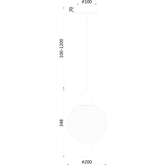 Подвесной светильник Maytoni P060PL-01BS Rueca под лампу 1xGU10 28W