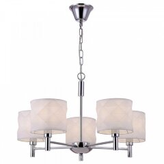 Люстра подвесная Freya FR5044PL-05CH Albertina под лампы 5xE14 40W