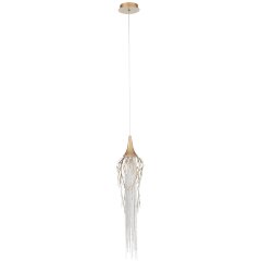 SL1116.203.01 Подвес ST-Luce Золотистый с патиной/Золотистый с  патиной, Никель LED 1*5W 3000K SALICA