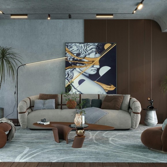 4584-1U Трековый магнитный светодиодный SMART (TUYA, Алиса, Bluetooth, Wi-Fi) светильник Favourite Logica 48V CRI90+ 3000-6000К 1080Лм 100° 18