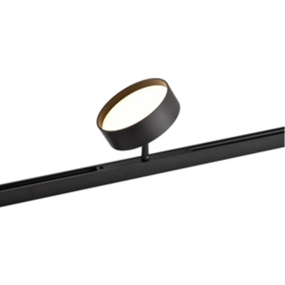 4584-1U Трековый магнитный светодиодный SMART (TUYA, Алиса, Bluetooth, Wi-Fi) светильник Favourite Logica 48V CRI90+ 3000-6000К 1080Лм 100° 18