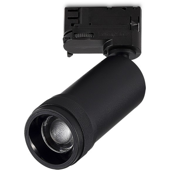 ST691.436.10 Св-к трек. Zoom Черный LED 1*10W 3000K 900Lm Ra 10-55° IP20 D50xH160 220V Трехфазная трековая система ST691.436.10 Св-к трек. Zoom Черный LED 1*10W 3000K 900Lm Ra 10-55° IP20 D50xH160 220V Трехфазная трековая система
