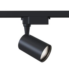 Однофазный двужильный светодиодный трековый светильник Maytoni Unity TR003-1-10W4K-S-B Vuoro 4000К 900Лм CRI90+ 24° 10Вт