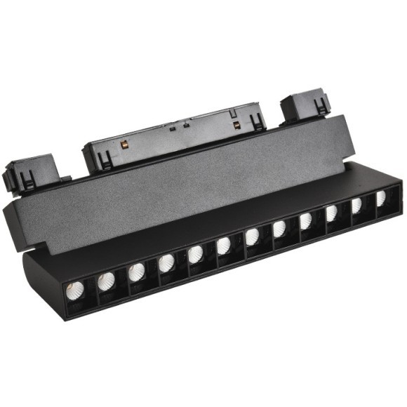 CLT 0.33 002 12W BL T4000K Трековый магнитный светодиодный светильник Crystallux Space 48V CRI90+ 4000К 1040Лм 120° 12W