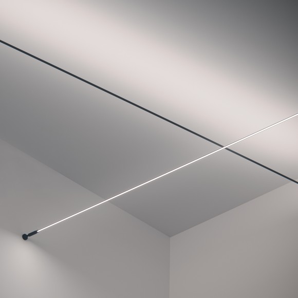 Тросовая система CORDA 10м и блок питания на 200W (max мощность ленты 18.6W/метр) Corda Lightstar 200CORDA10