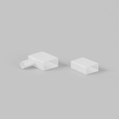 Maytoni 432042 LNM-0410-T-EC Комплект торцевых заглушек для гибкого неона MINI 10x4 мм, включает одну заглушку с выводом провода питания в направлении вверх/вниз и одну глухую заглушку