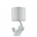Декоративная настольная лампа Maytoni MOD470-TL-01-W Nashorn под лампу 1xE14 40W