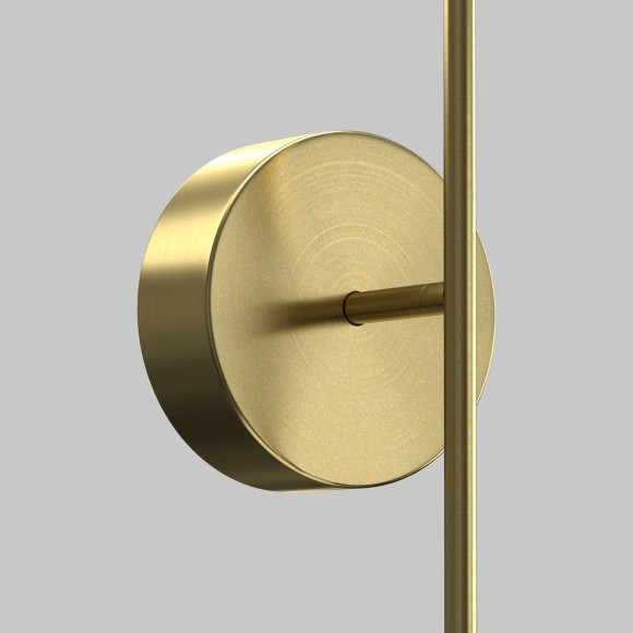 Латунный поворотный светодиодный настенный светильник (бра) 12Вт 2700К 480Лм CRI90 Maytoni Elegant C084WL-L12BS2.7K-1