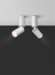 Накладной потолочный светильник Maytoni C051CL-01W Focus S под лампу 1xGU10 10W