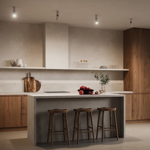 Накладной потолочный светильник Maytoni C051CL-01W Focus S под лампу 1xGU10 10W