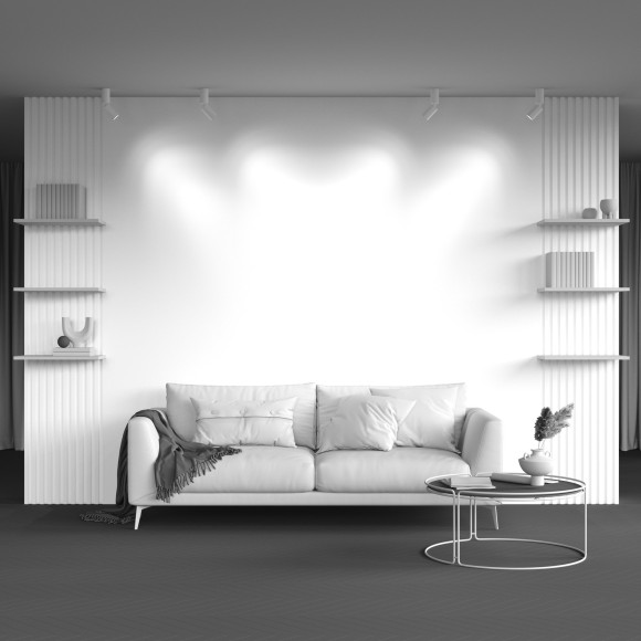 Накладной потолочный светильник Maytoni C051CL-01W Focus S под лампу 1xGU10 10W