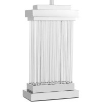 Настольная лампа Lumina Deco Davos LDT 310 CHR+BK