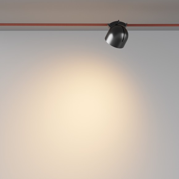 Светильник светодиодный на текстильный шинопровод Maytoni Parity TR124B-12W3K-B 770лм 12Вт CRI90