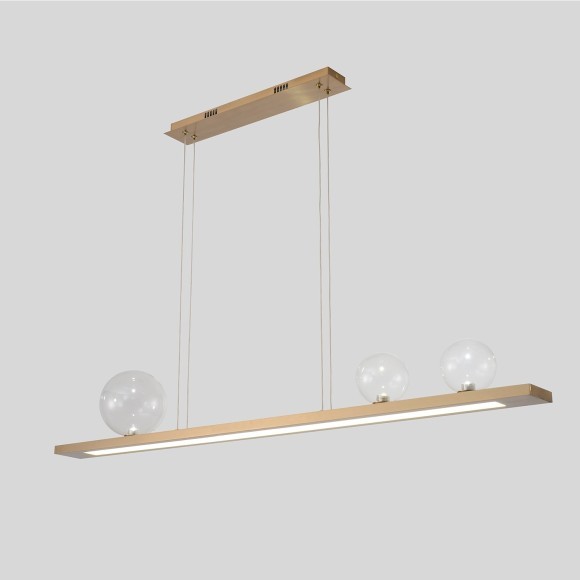 Светильник подвесной Crystal Lux AHORA SP1 L1200 BRASS Светильник подвесной Crystal Lux AHORA SP1 L1200 BRASS