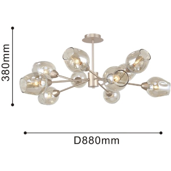 Потолочная люстра Tilda 2658-10U