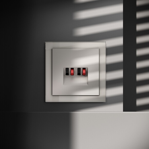 VLS060303 Розетка акустическая 4-местная для подключения динамиков и других звуковоспроизводящих устройств (для проводов сечением 0,5 — 4 ММ²) кашемирового цвета VOLTUM S70 (кашемир) VLS060303 Розетка акустическая 4-местная для подключения динамиков и других звуковоспроизводящих устройств (для проводов сечением 0,5 — 4 ММ²) кашемирового цвета VOLTUM S70 (кашемир)