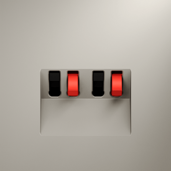 VLS060303 Розетка акустическая 4-местная для подключения динамиков и других звуковоспроизводящих устройств (для проводов сечением 0,5 — 4 ММ²) кашемирового цвета VOLTUM S70 (кашемир) VLS060303 Розетка акустическая 4-местная для подключения динамиков и других звуковоспроизводящих устройств (для проводов сечением 0,5 — 4 ММ²) кашемирового цвета VOLTUM S70 (кашемир)