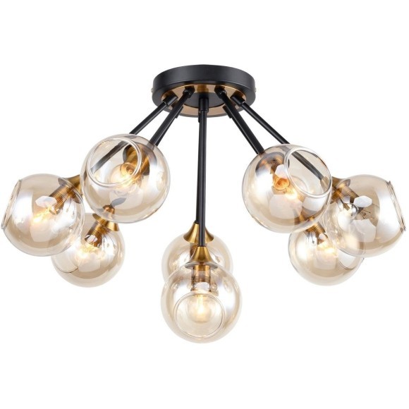 Люстра потолочная Lussole GRLSP-8275 OUACHITA IP21 под лампы 8xE14 48W