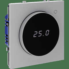 VLS070116 Терморегулятор электронный серого цвета. Индикация температуры и датчик для теплого пола. (Мощность 3500 Ватт) VOLTUM S70 (серый)